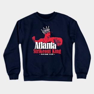 Spencer Strider Atlanta Strikeout King Crewneck Sweatshirt